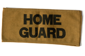 Ralph Parish's home guard armband